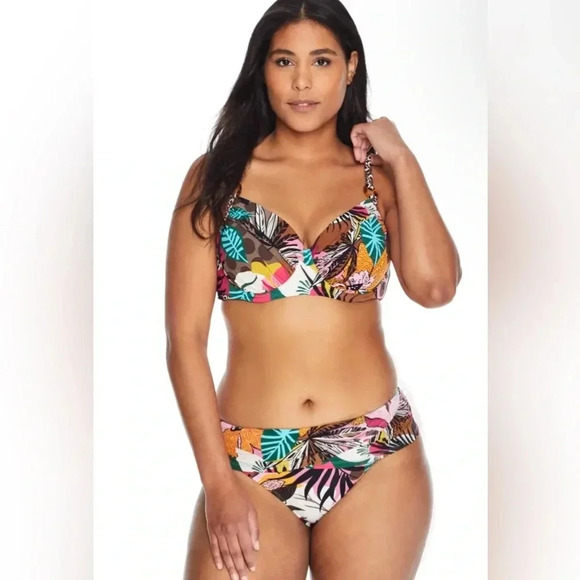 Bleu Rod Beattie Run Wild Contour Bikini Top and Bikini Bottom - Picture 2 of 16